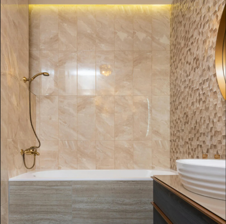 đá marble vàng kem