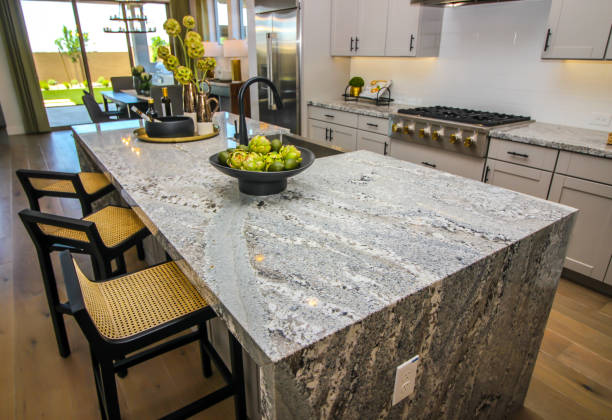 đá granite ốp bếp