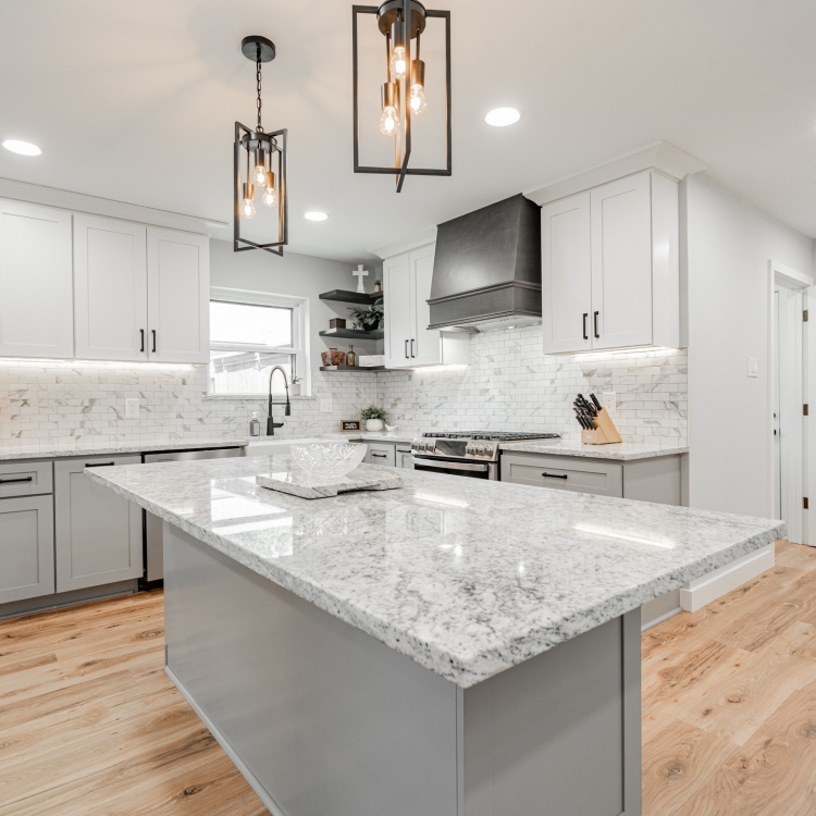 đá granite ốp bếp