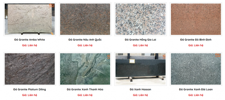 đá granite ốp lát