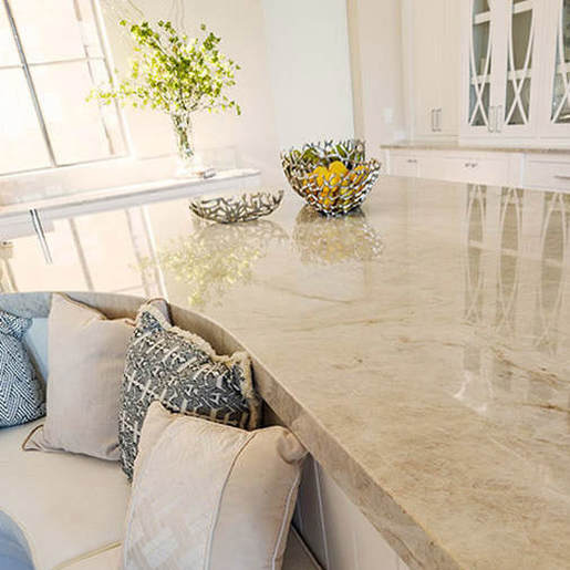 đá marble vàng kem