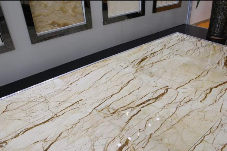 đá marble vàng kem