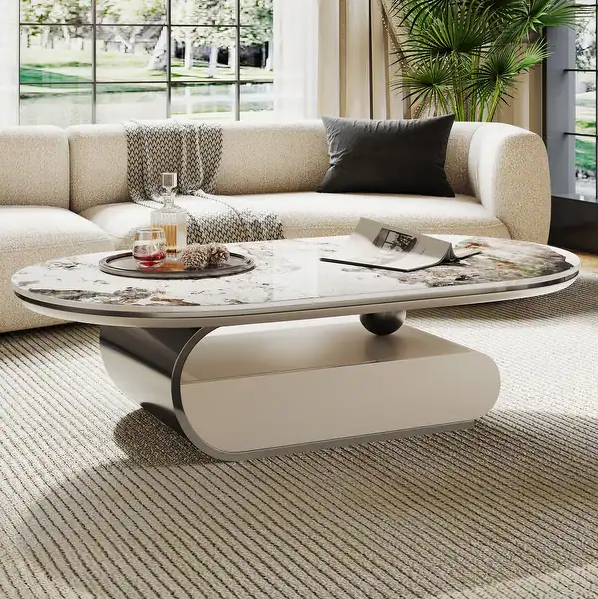 Mặt bàn trà hiện đại phong cách châu Âu