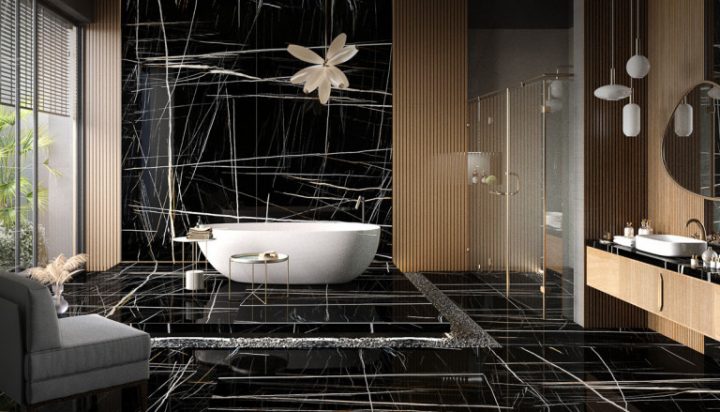 ốp đá nung kết