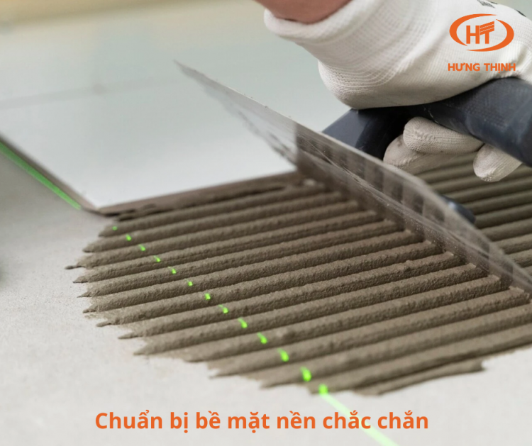 nguyên tắc lát gạch nền nhà