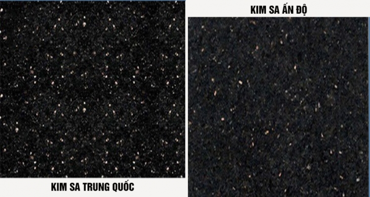 đá kim sa đen