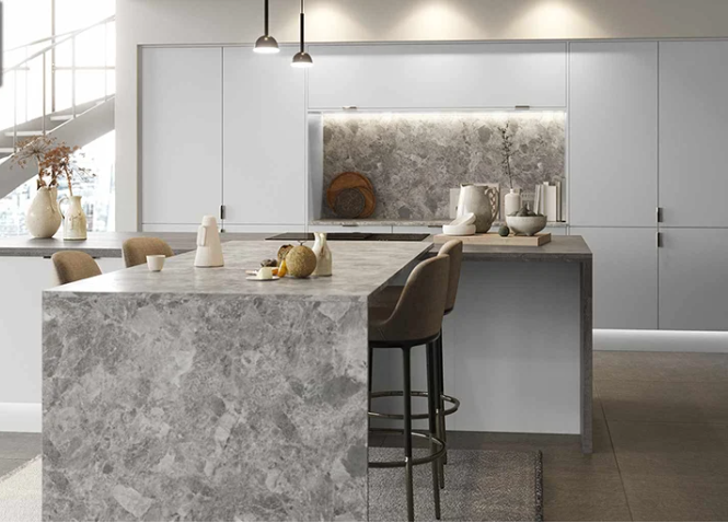 đá granite vân mây