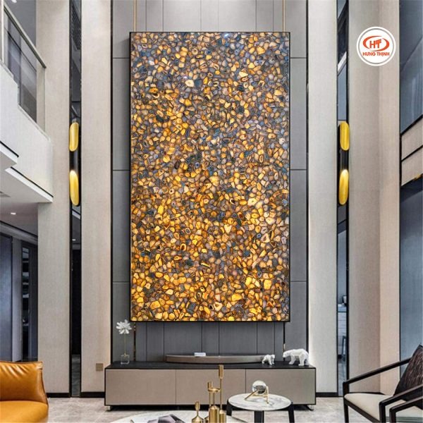 đá onyx xuyên sáng ốp vách trang trí
