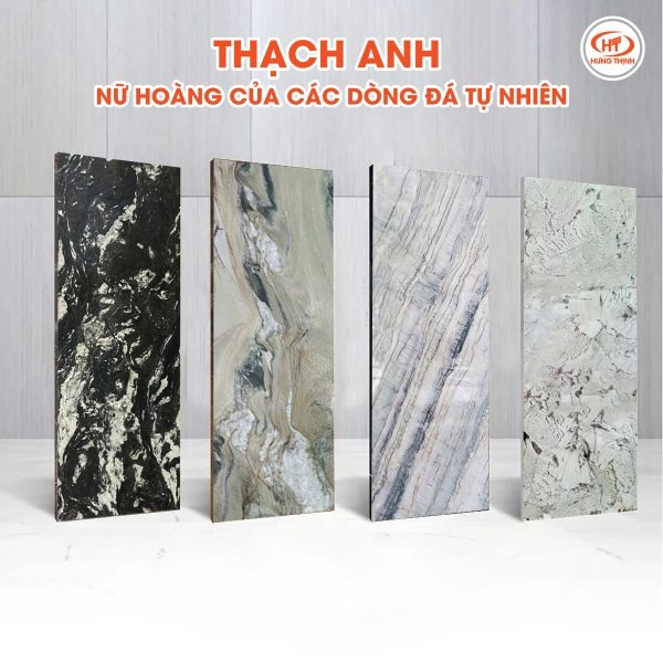 Đá thạch anh tự nhiên vật liệu đỉnh cao của mọi thời đại