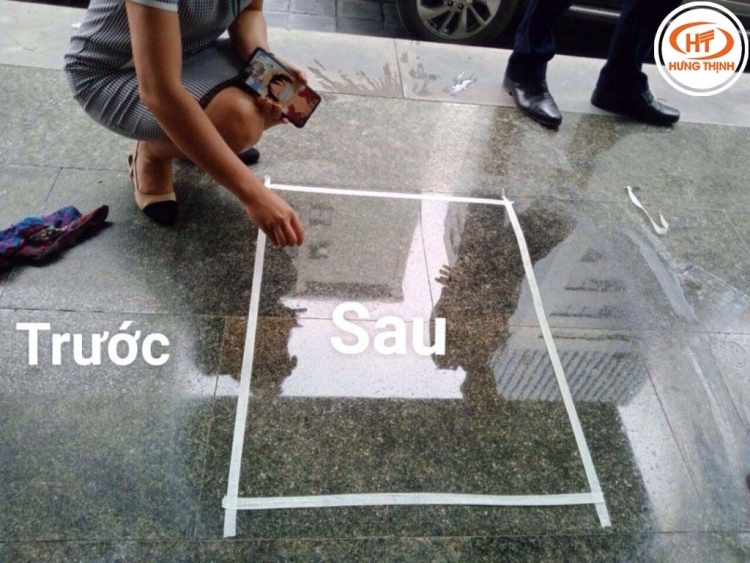 vệ sinh đá granite