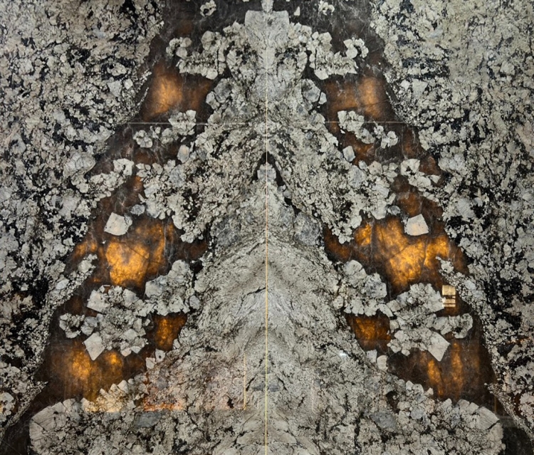 tranh đá đối vân onyx xuyên sáng
