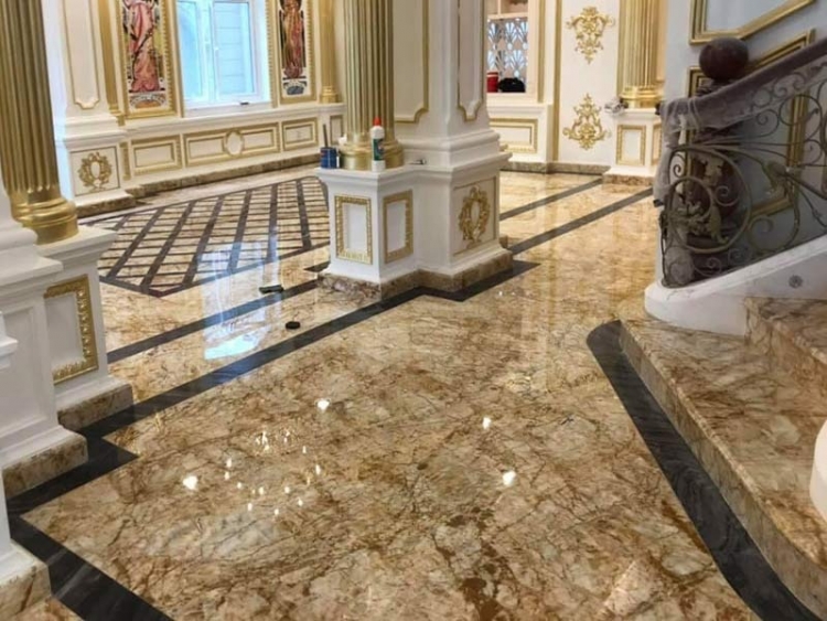 Đá marble tự nhiên lát sàn nhà