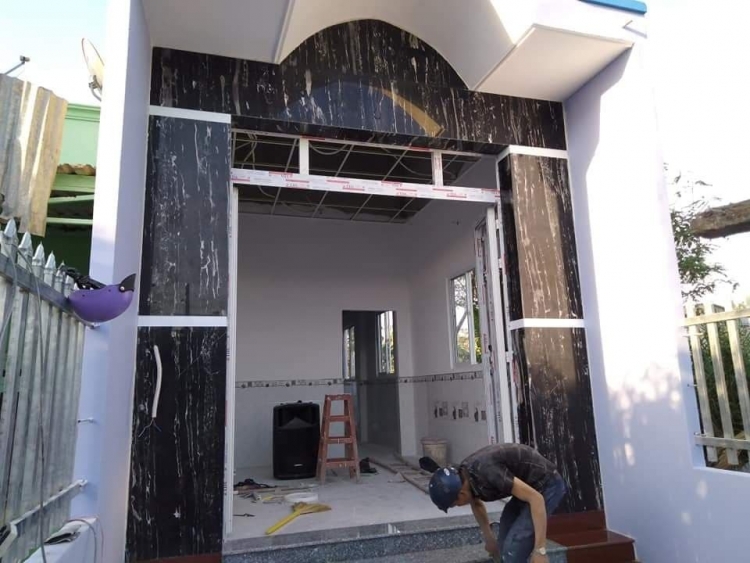 Mặt tiền nhà: Mang tính thẩm mỹ cao, thể hiện cá tính và gu thẩm mỹ riêng biệt của gia chủ.