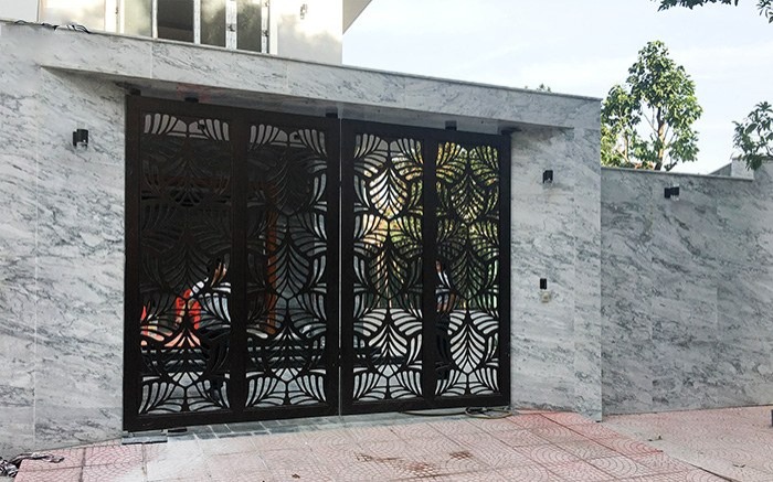 đá ốp cổng đẹp