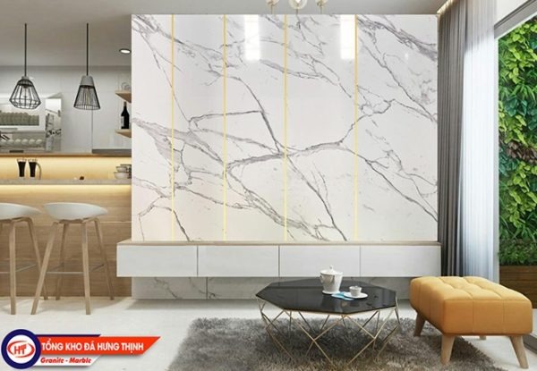 tranh đá xuyên sáng trắng ý