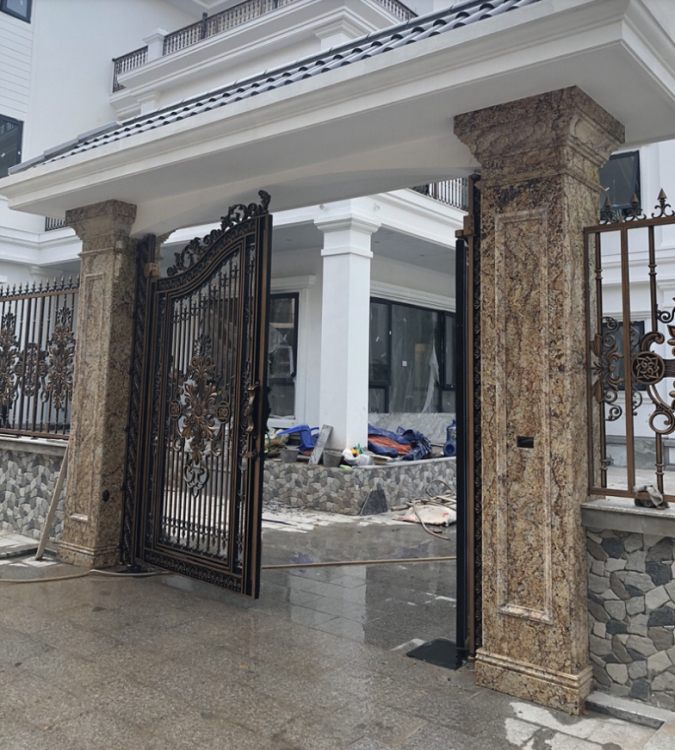 đá ốp cổng nhà đẹp