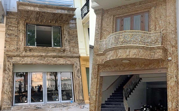 đá ốp mặt tiền nhà
