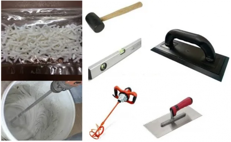 quy trình ốp gạch tường