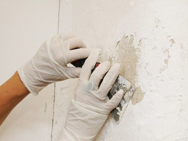quy trình ốp gạch tường