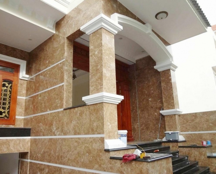 có nên ốp đá mặt tiền nhà