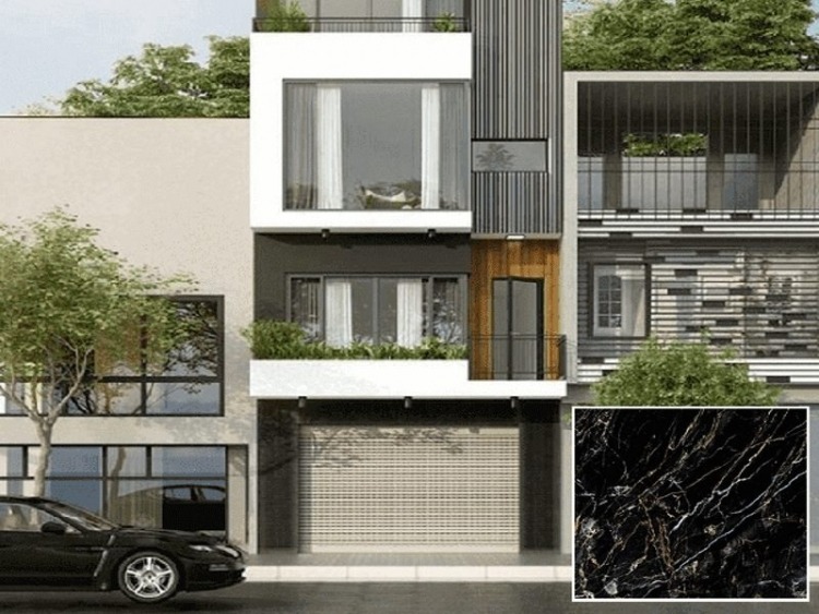ốp đá mặt tiền nhà