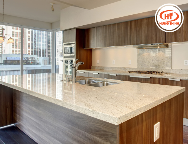 đá tự nhiên làm mặt bếp