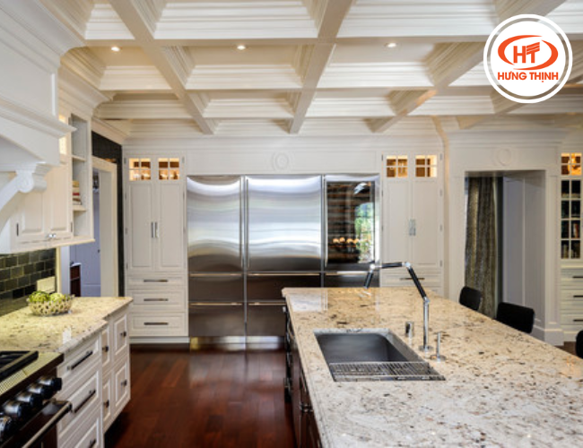 đá tự nhiên làm mặt bếp