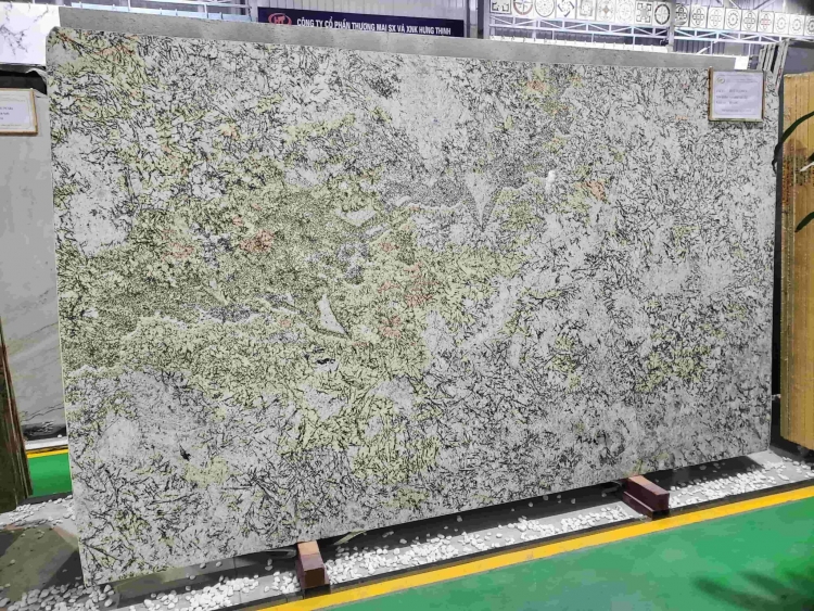 Đá Granite Blue Flower