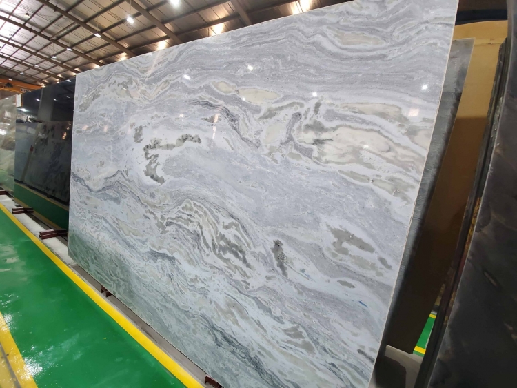 Đá Marble Blue River