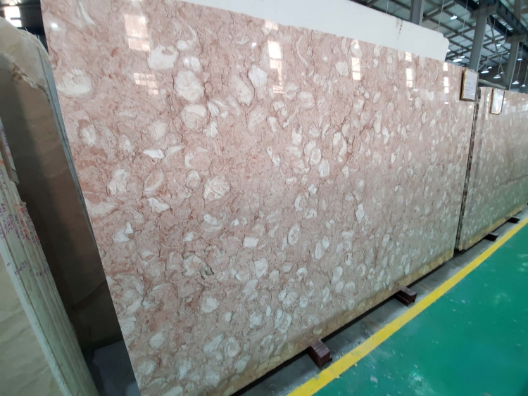 Đá Marble Hồng Sò