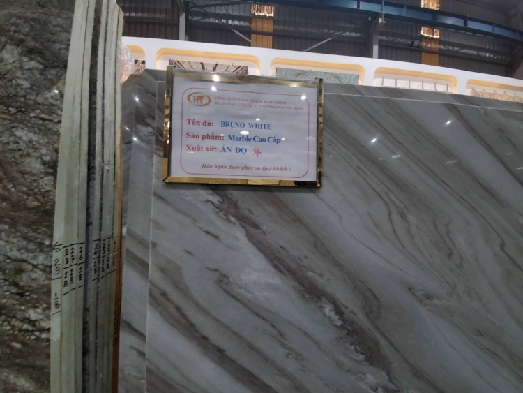 Đá marble Bruno White