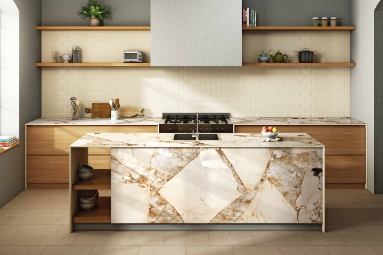 Đá patagonia classsic ốp bàn bếp