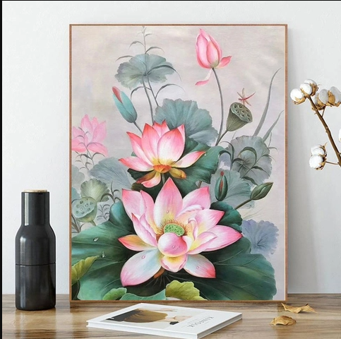 Tranh đá rồng phượng, chim hạc