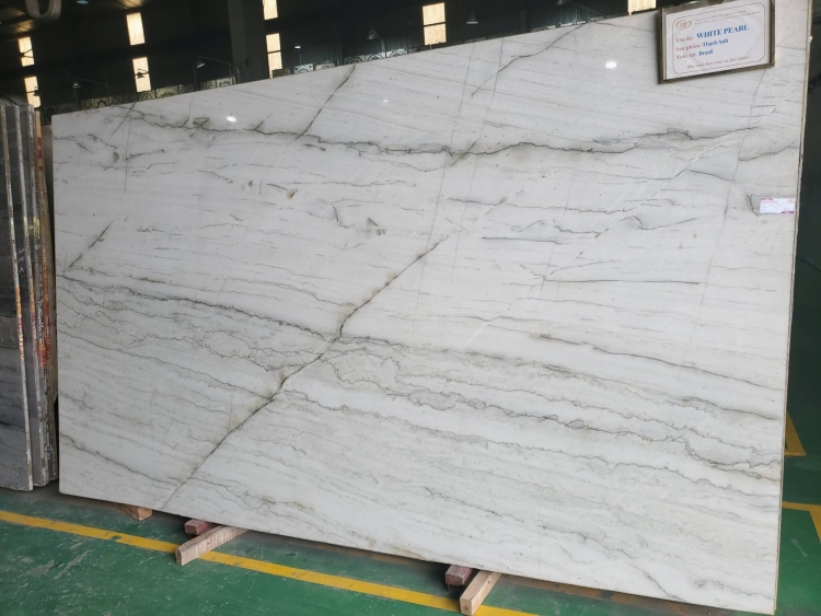 Đá Thạch Anh White Pearl