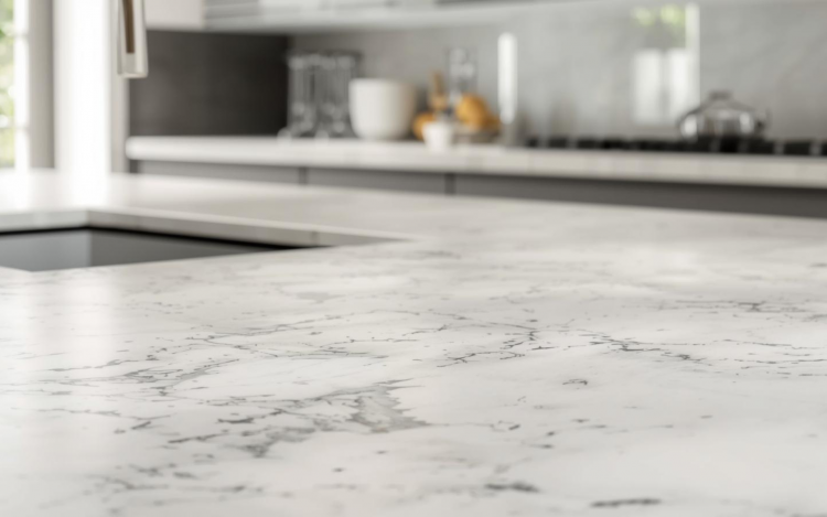 báo giá đá thạch anh bàn bếp