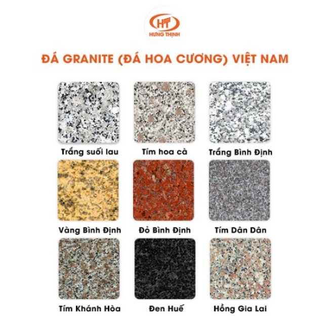 các loại đá hoa cương