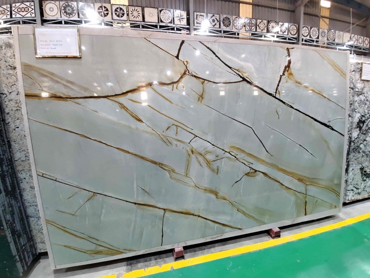 Đá Thạch Anh Blue Roma