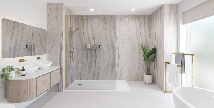 gạch ốp tường phòng tắm