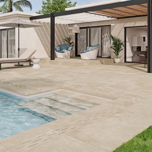 gạch cho sân ngoài trời