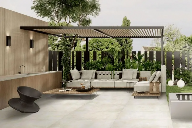 gạch cho sân ngoài trời