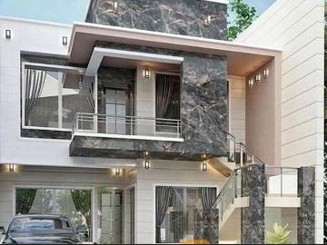 mẫu đá ốp tường mặt tiền
