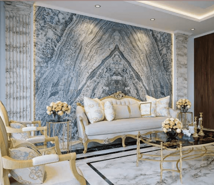 tranh đá ốp tường phong thủy