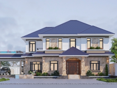 Thi công đá hoa cương mặt tiền Thi công đá hoa cương mặt tiền