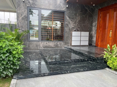 Mẫu đá granite màu đen tự nhiên & nhân tạo đá granite màu đen
