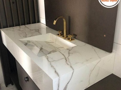 20+ mẫu lavabo đá nhân tạo hot nhất năm 2025 lavabo đá nhân tạo