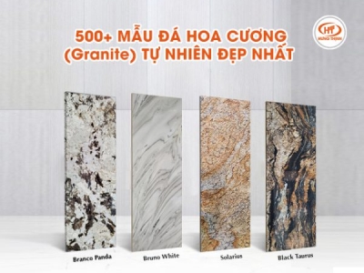 Các loại đá tự nhiên được sử dụng phổ biến nhất các loại đá tự nhiên