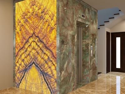 30 mẫu đá tự nhiên ốp mặt tiền thang máy đẹp mặt tiền thang máy