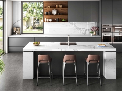 Gợi ý kết hợp đá ốp bếp và tủ bếp theo phong cách hiện đại? Gợi ý kết hợp đá ốp bếp và tủ bếp theo phong cách hiện đại?