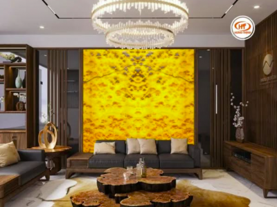 Tranh đá Onyx sang trọng tinh tế Tranh đá sang trọng tinh tế