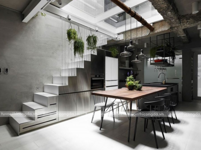 Tư vấn chọn đá ốp giếng trời phù hợp với từng phong cách thiết kế Tư vấn chọn đá ốp giếng trời phù hợp với từng phong cách thiết kế